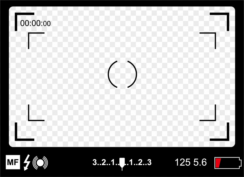 Camera Screen Viewfinder Movie PNG