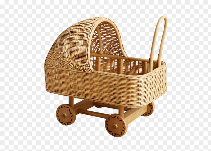 Chair Wicker Basket PNG
