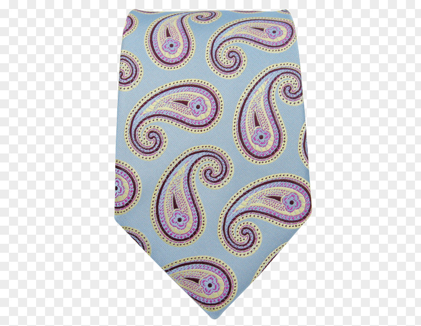 Purple Paisley Blue Violet Silk PNG