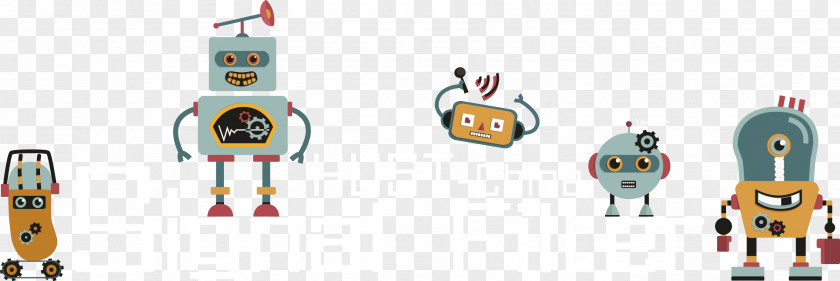 Robot Toy Cartoon PNG