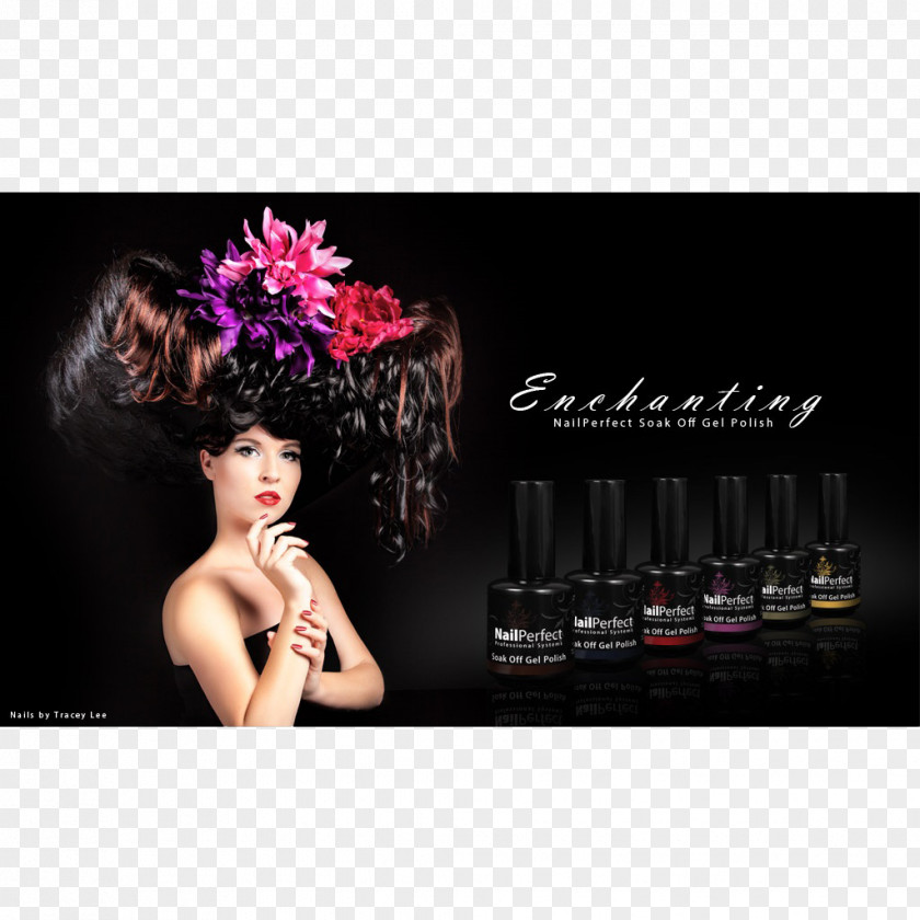 Makeup Model Perfume Advertising Eyelash Hair Coloring Pink M PNG