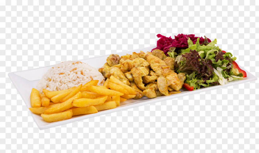 Meat French Fries Chicken Curry Barbecue Sauce Pilaf Schnitzel PNG