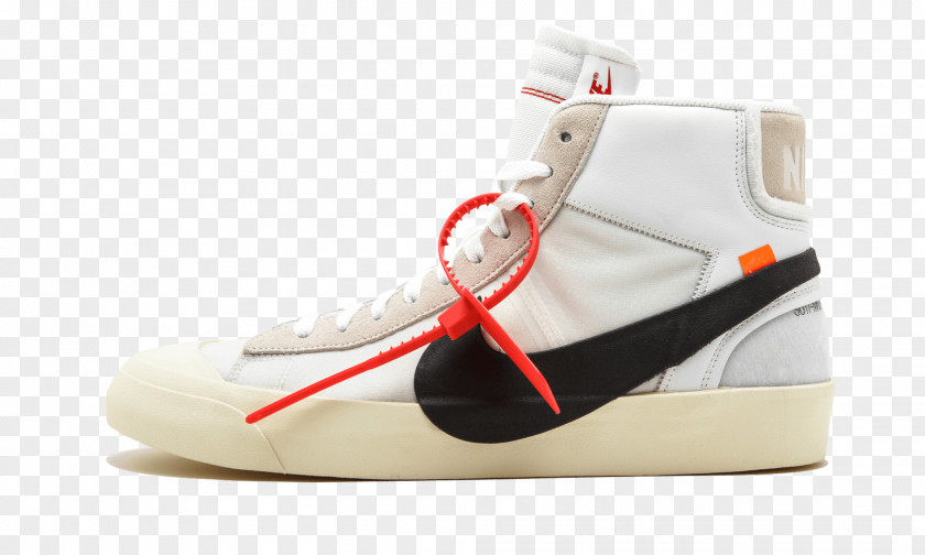 Nike Blazers Sneakers Off-White PNG