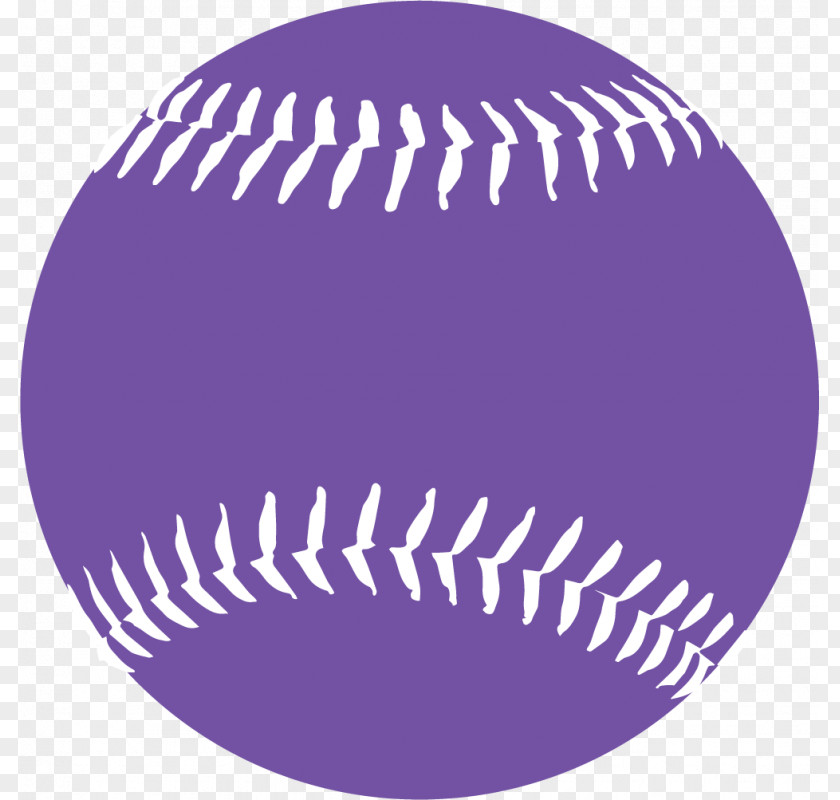 Purple Softball Cliparts MLB Baseball Pitch PNG