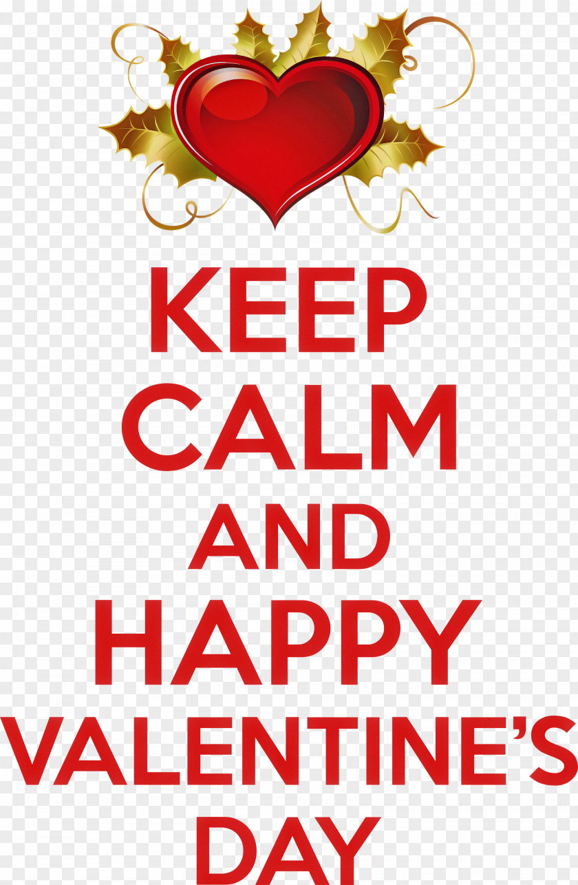 Valentines Day Keep Calm PNG