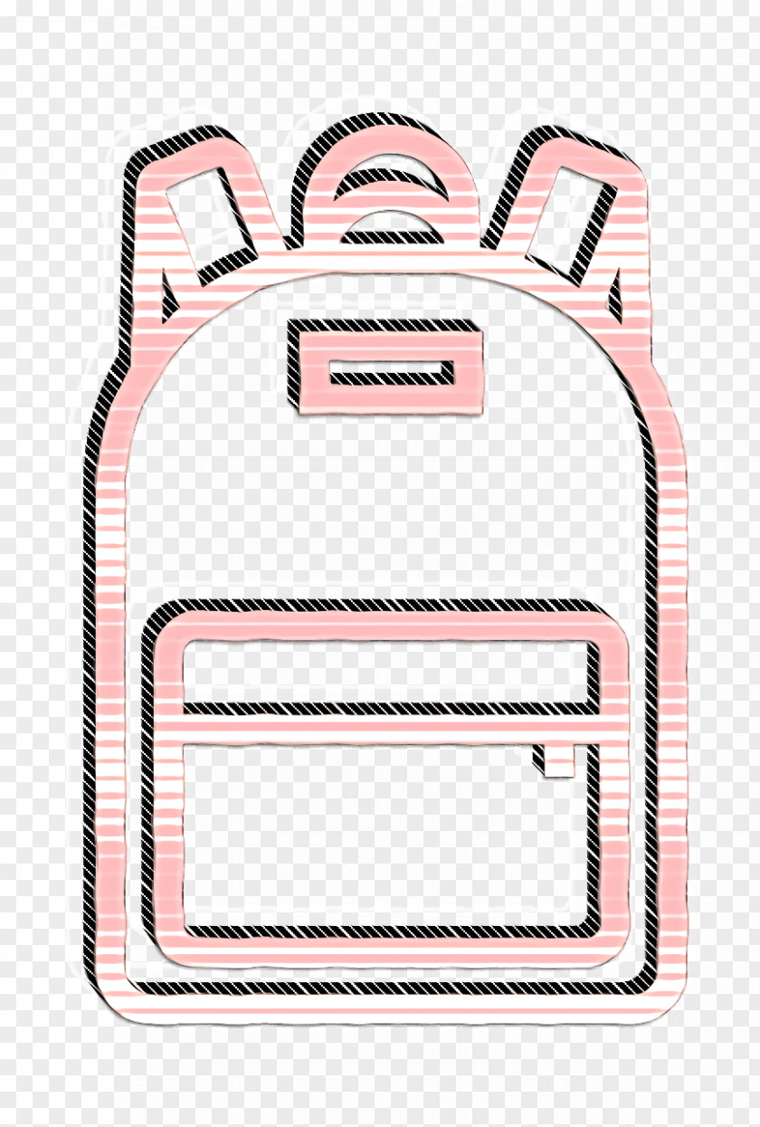 Back To School Icon Backpack PNG