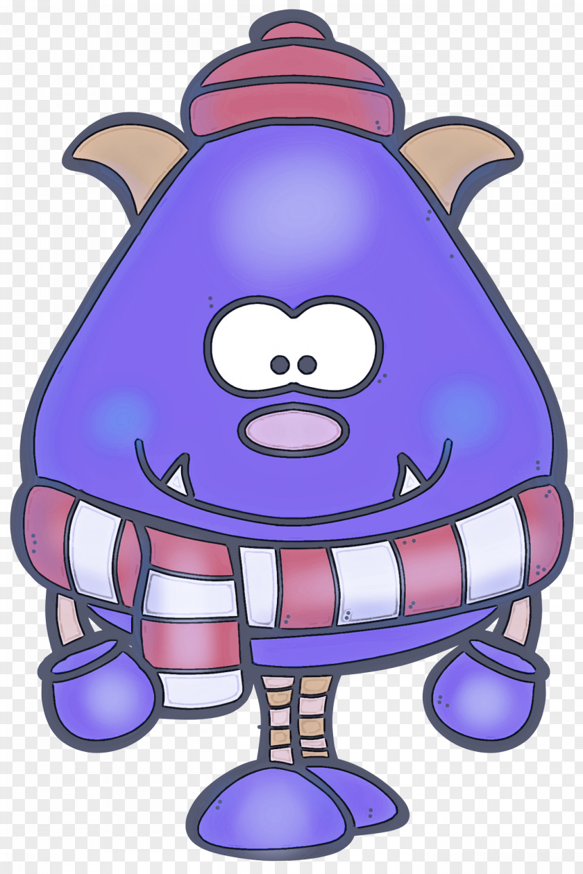 Cartoon Purple Violet PNG