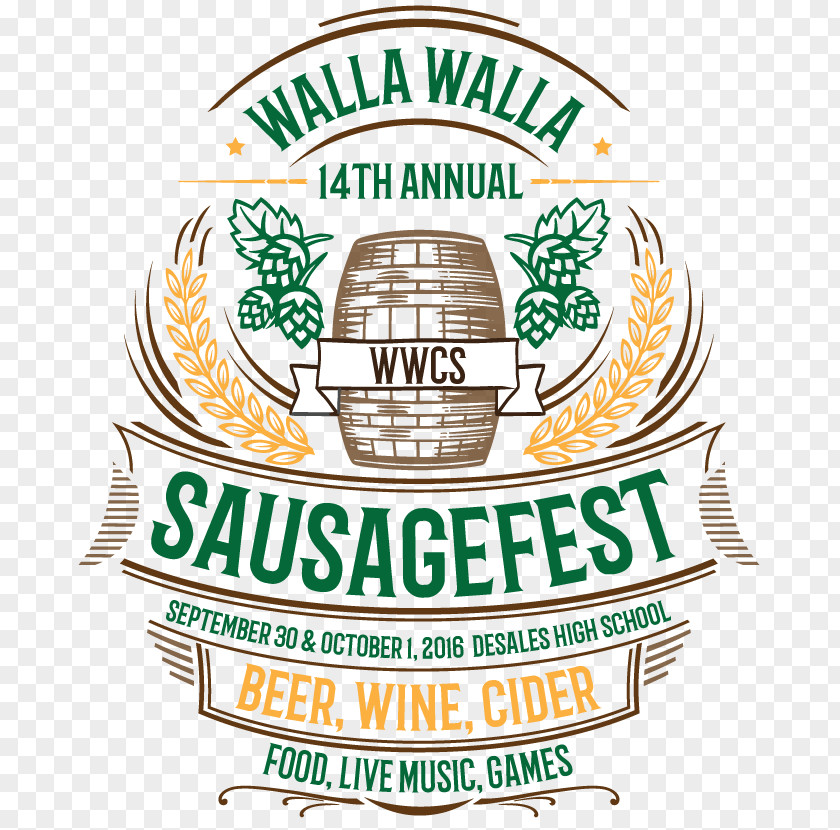 Sausage Beer Walla Brand Marketing Sales Logo PNG