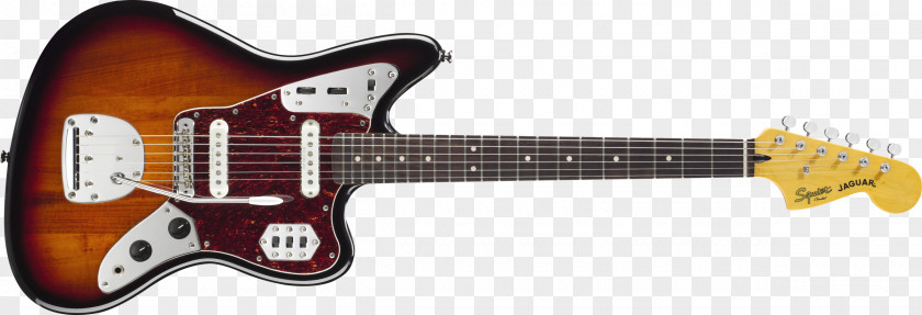 Sunburst Fender Jaguar Bass Stratocaster Squier Jagmaster PNG