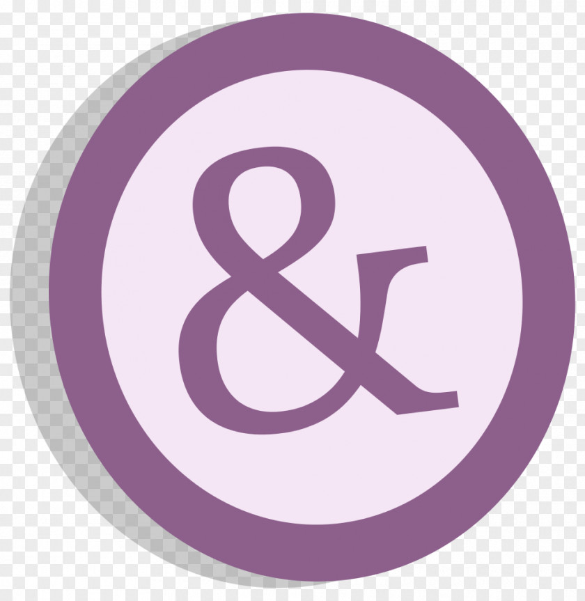 Vote Symbol Character Typography Ampersand PNG