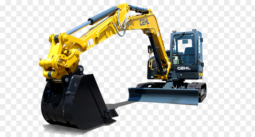Excavator Compact Gehl Company Architectural Engineering Loader PNG