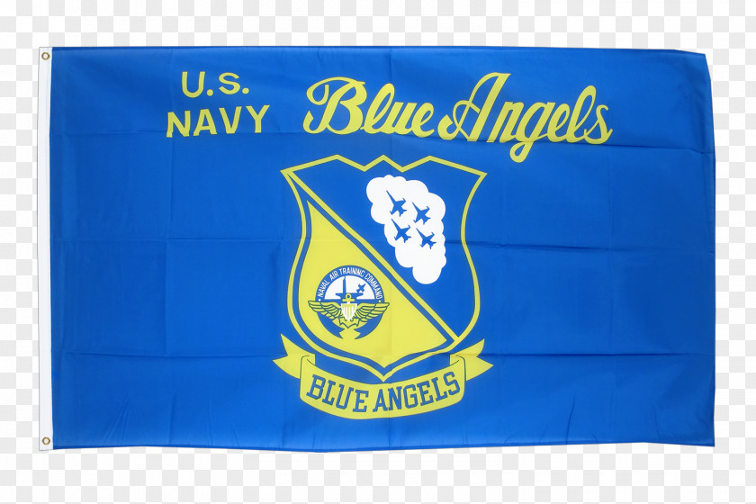 Patriotic And Dedicated United States Navy Blue Angels Flag PNG