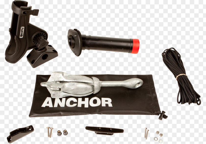 Boat Anchor Holder Kit Angler Essentials YakAttack Mighty Mount Tea Car KayakShop.lt PNG