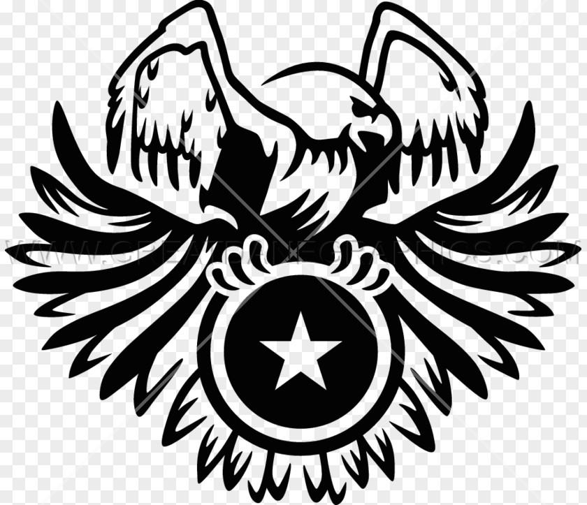 Eagle Printing Logo Buffalo Wing Drawing PNG
