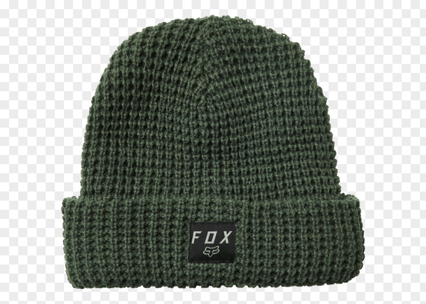 Exhausted Cyclist Beanie Knit Cap Fox Racing Hat PNG