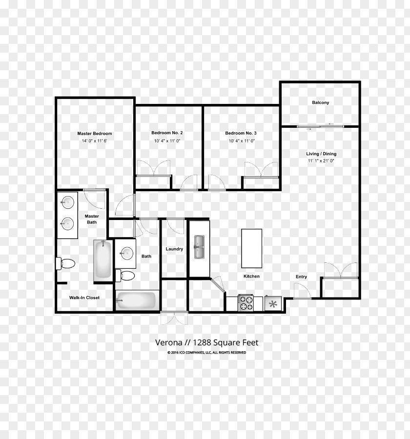 Floor Plan Tree ICO Monteval House Apartment PNG