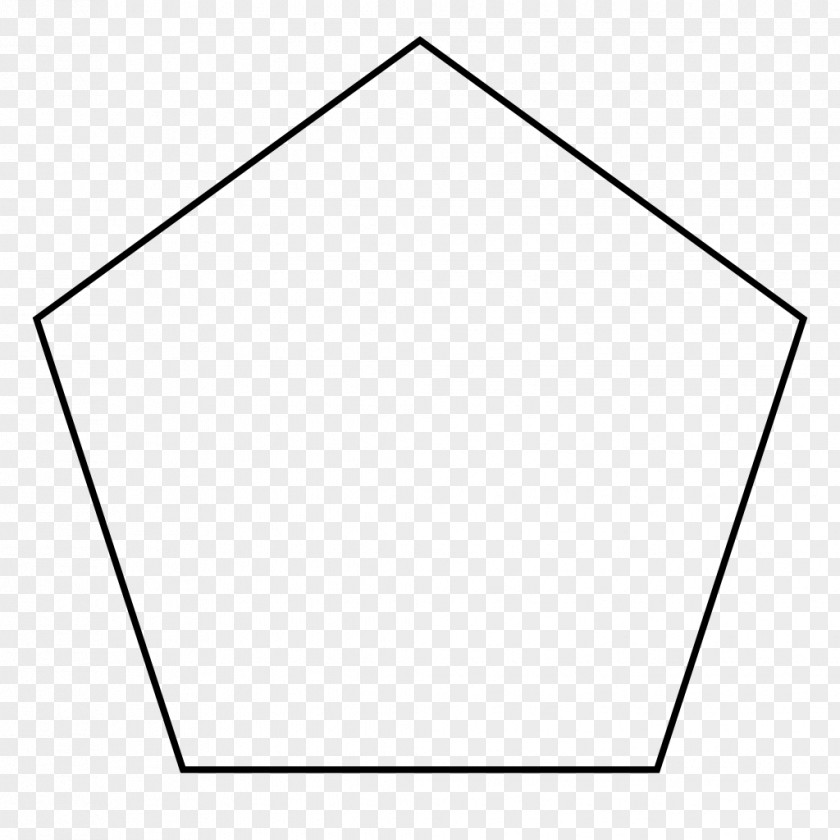 Geometric Polygon Pentagon Shape Rhombus Coloring Book Equilateral PNG