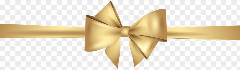 Gold Bow Clip Art Ribbon PNG