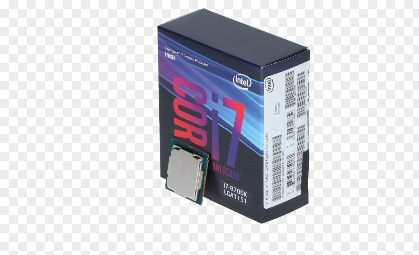 Intel Core I7 Central Processing Unit Product Design PNG