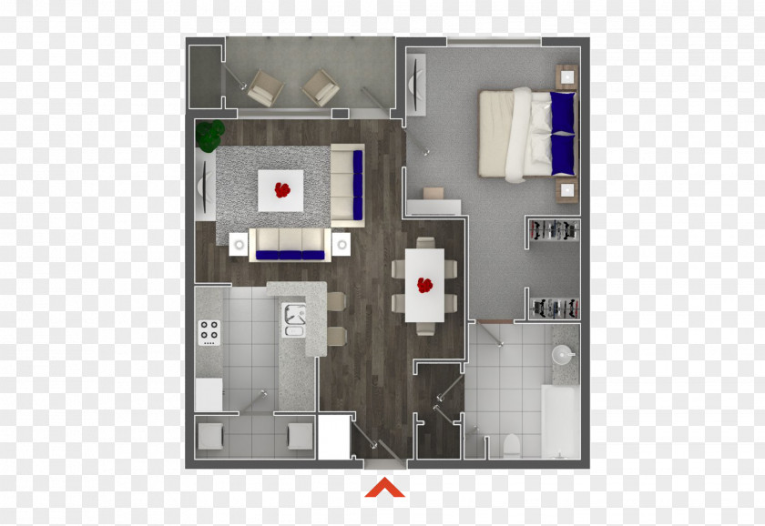 Studio Apartment Floor Plan House Duplex Building PNG