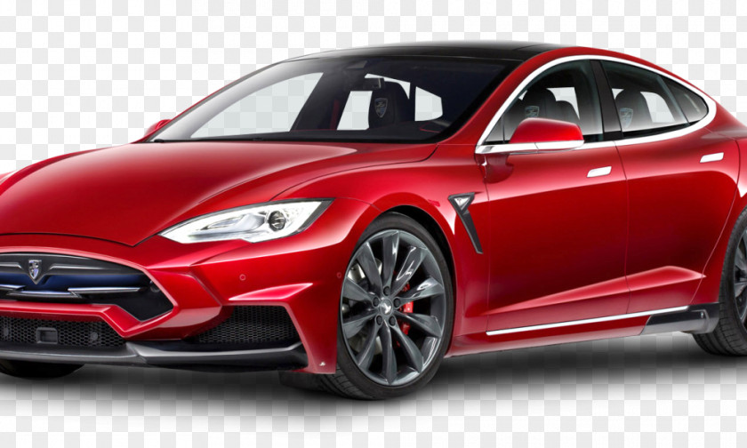 Car Tesla Model S Motors Electric Vehicle PNG