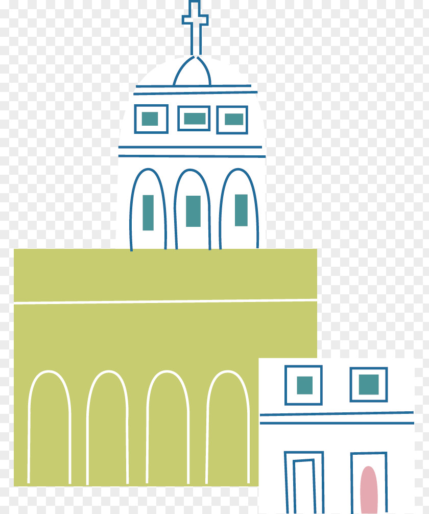 Church Brand Logo Facade Font PNG