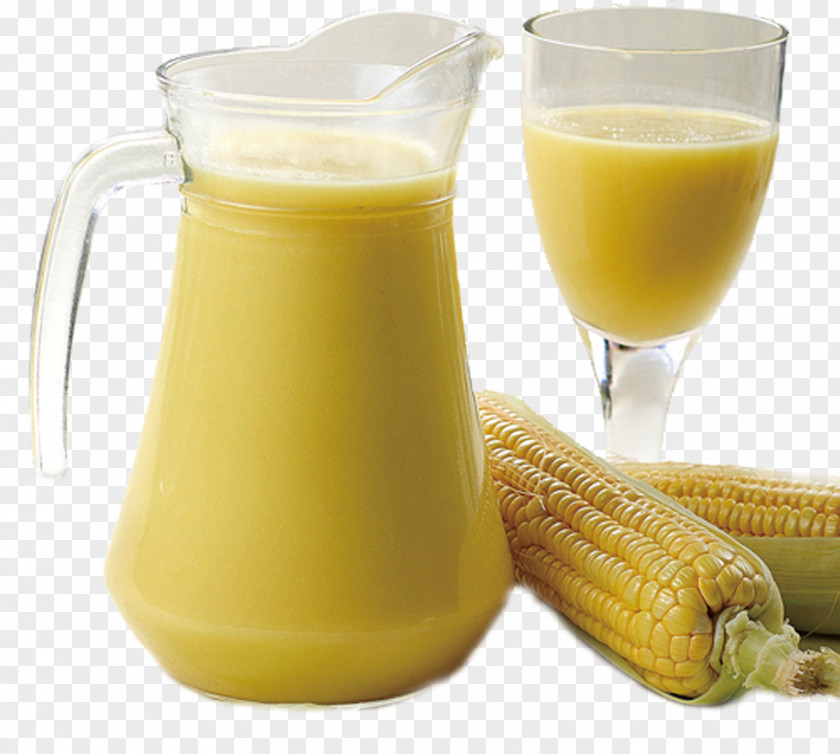 Corn Juice Orange Milkshake Health Shake Maize PNG