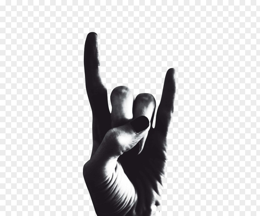 Sign Of The Horns Rock And Roll Music Heavy Metal PNG of the horns and roll music metal, rock n clipart PNG