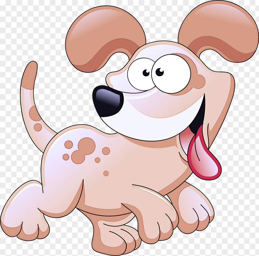 Animation Puppy Cartoon Nose Pink Snout PNG