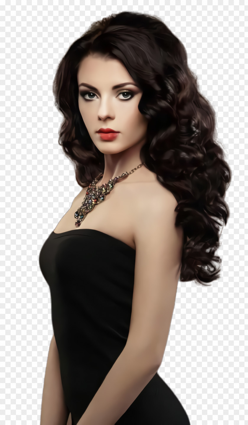 Chin Shoulder Hair Clothing Hairstyle Wig Black PNG