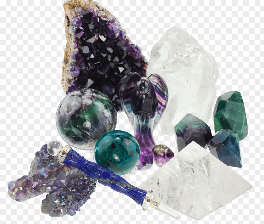 Gemstone Amethyst Crystal Healing Jewellery PNG
