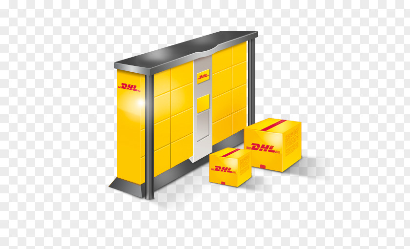Icon Dhl Library Germany Packstation DHL EXPRESS Parcel Post Office PNG