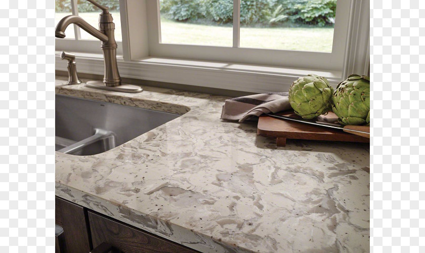 Kitchen Countertop Engineered Stone Quartz Granite PNG