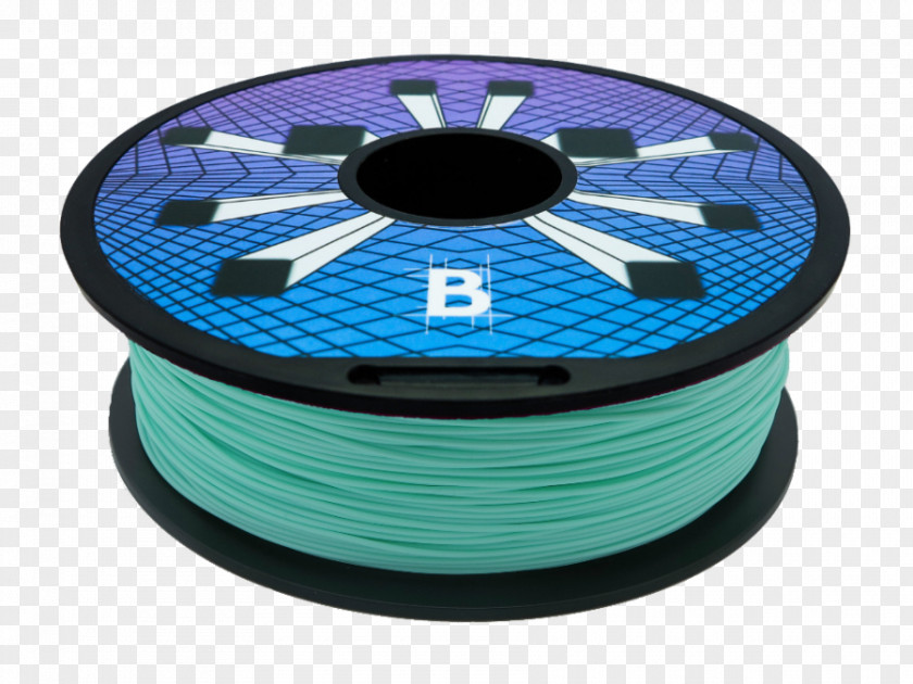 Pastel Green 3D Printing Filament Thermoplastic Polyurethane Polylactic Acid PNG