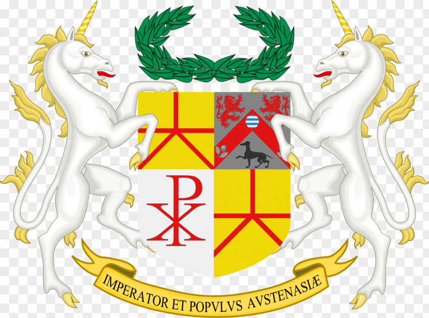 Austenasia Royal Coat Of Arms The United Kingdom Micronation Supporter PNG