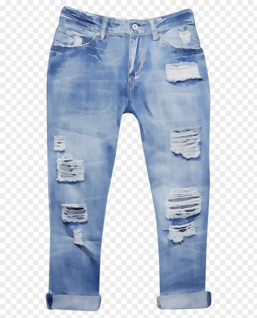 Clip Art Ripped Jeans T-shirt PNG