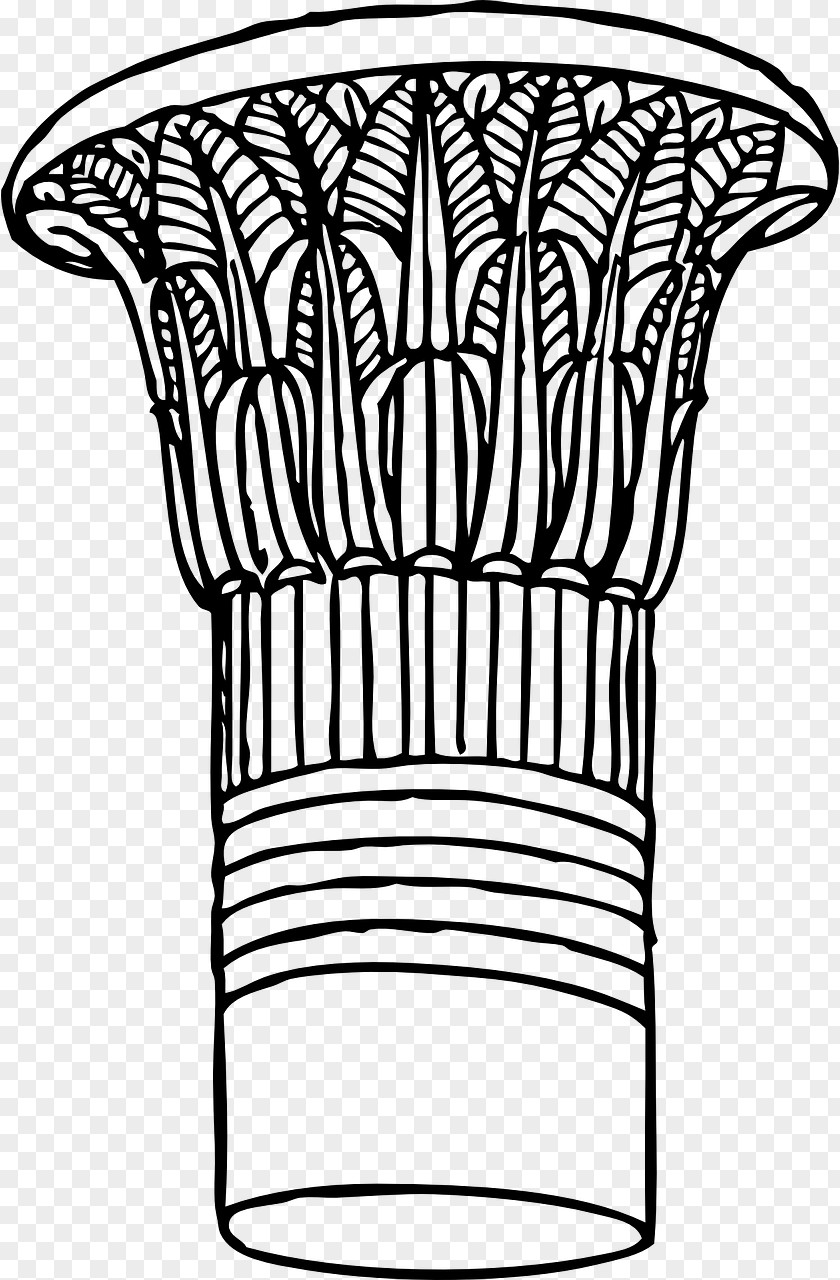 Column Paper Papyrus Capital Clip Art PNG