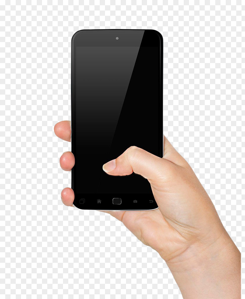 Handheld Black Phone Feature Smartphone Mobile Phones Stock Photography PNG