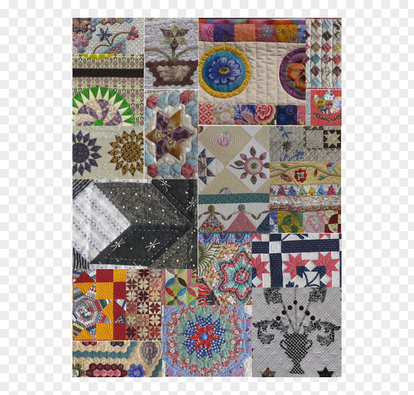 Material Obsession Patchwork Quilting Place Mats Pattern PNG