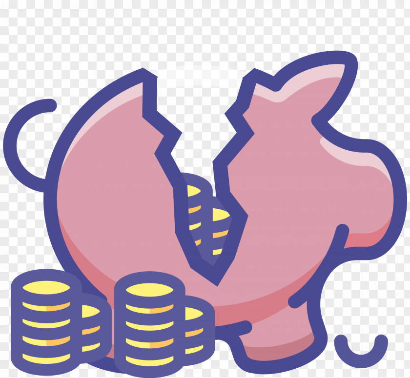 Piggy Vector Bank Money Officer Clip Art PNG