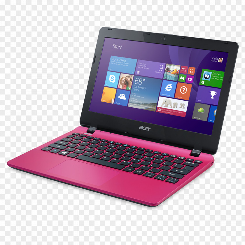 Small Notebook Laptop Acer Aspire E3-111 Celeron PNG