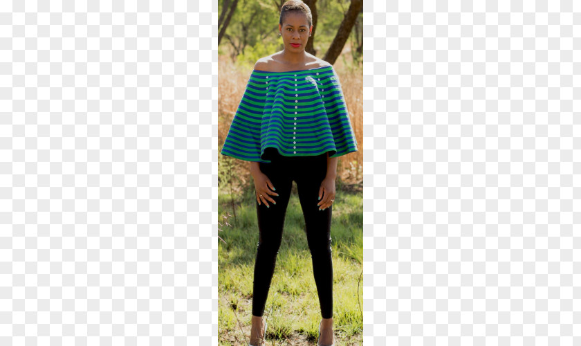 Xhosa South Africa People Cape Poncho PNG