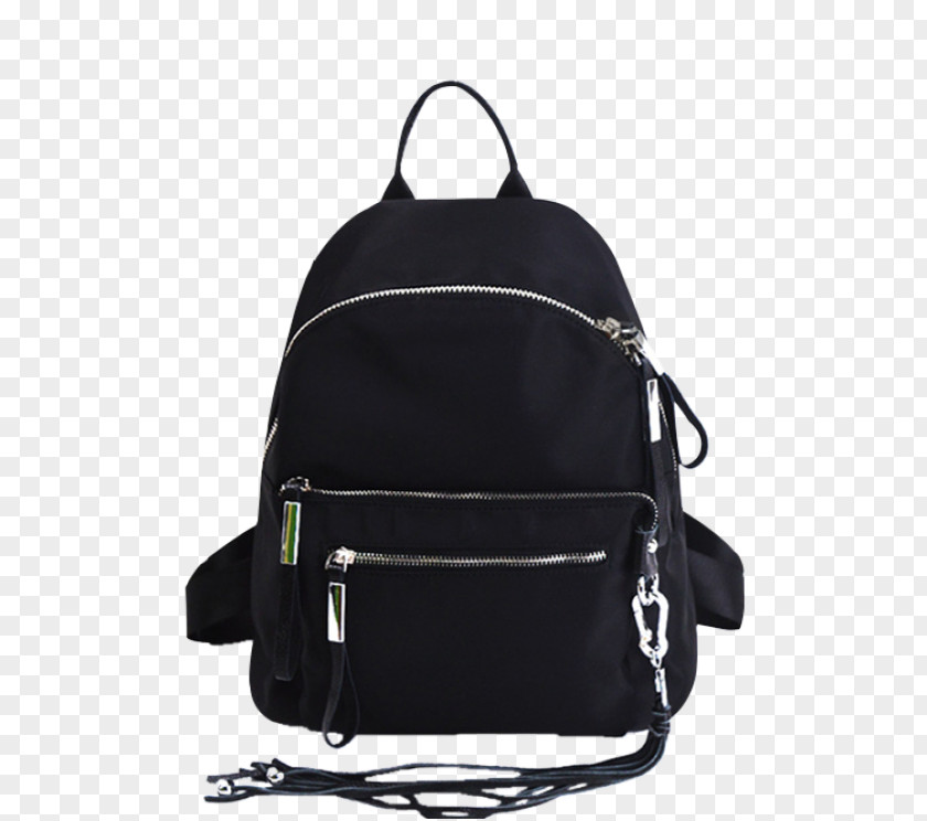 Backpack Handbag Leather Zipper PNG