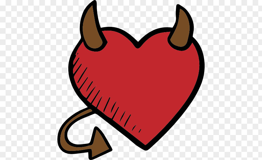 Devil Heart Clip Art PNG