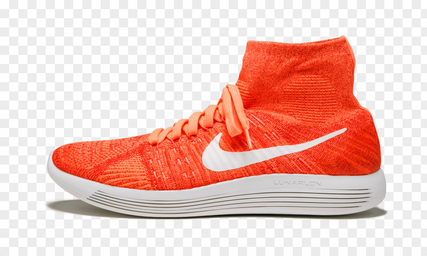 Lebron 9 Mango Sports Shoes Nike LunarEpic Flyknit Orange PNG