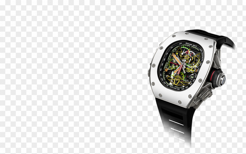 Watch Richard Mille Tourbillon Clock Titanium PNG