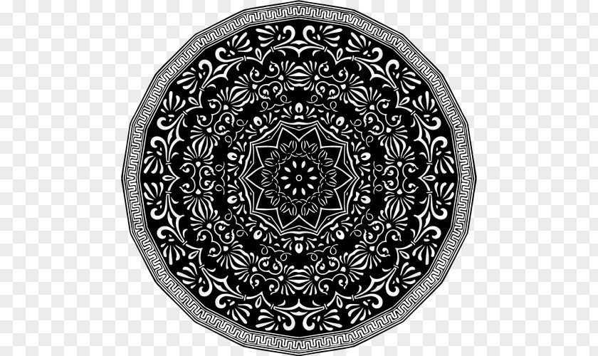 Circle Drawing Pattern PNG