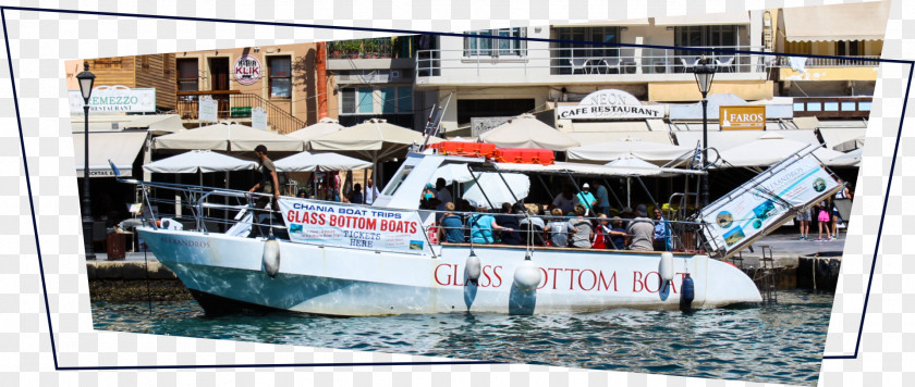 Boat Chania Trips Glass-bottom Lazaretta Boating PNG