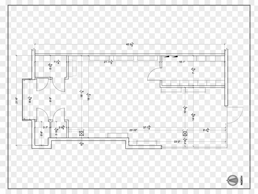 Cad Floor Plan Technical Drawing Building PNG