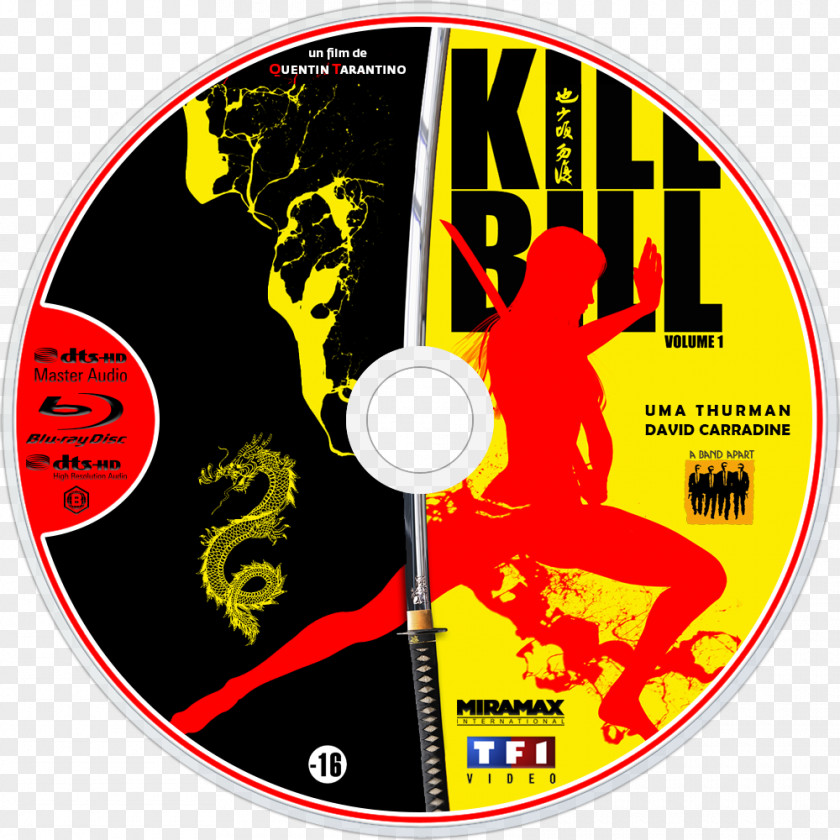 Kill Bill Blu-ray Disc Film Poster Compact PNG